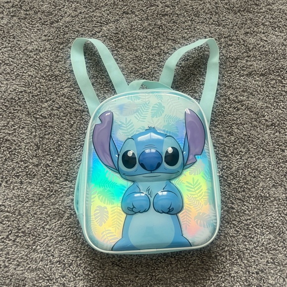 Other - Stitch Holographic Mini Backpack